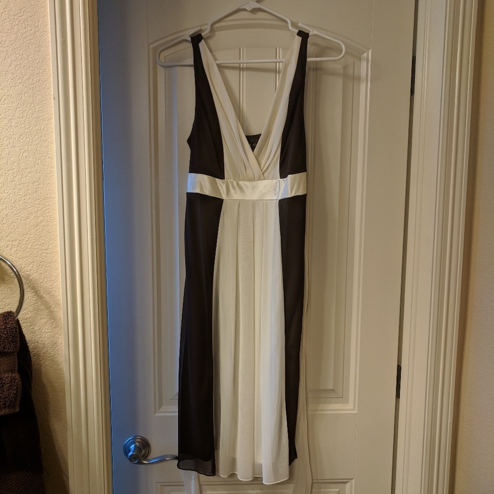 Brown & Ivory Dress